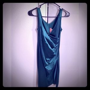 Dress, emerald green